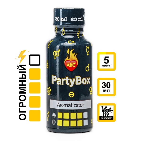 Купить Ароматизатор ПатиБокс 30 мл с УльтраБутил, Изобутилнитрит эффектом действия, в Стерлитамаке, цена: 1 550 ₽